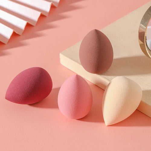 4 Pcs Beauty Egg Makeup Sponge Blenders Beauty Sponges Foundation Applicator RoyalPrince Store